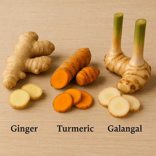 Ginger vs Turmeric vs Galangal: Know the Difference in Nyonya Cooking - Nyonyalite