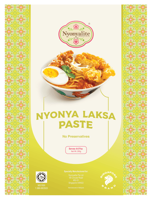 Nyonyalite Nyonya Laksa Paste - Nyonyalite