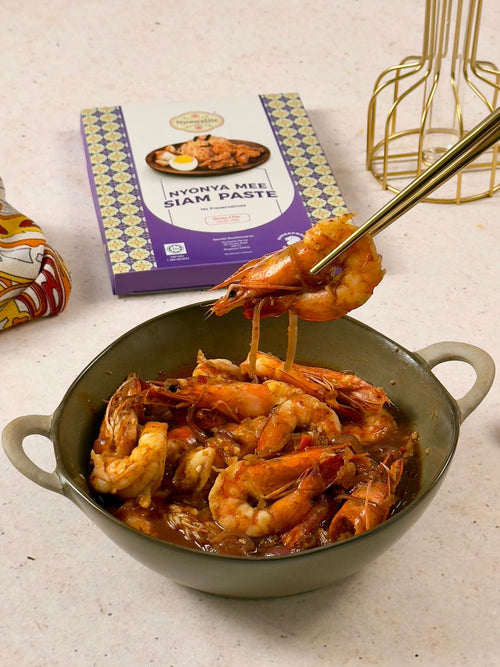 Nyonyalite Mee Siam Paste Prawns – A Quick & Flavorful Dish! - Nyonyalite